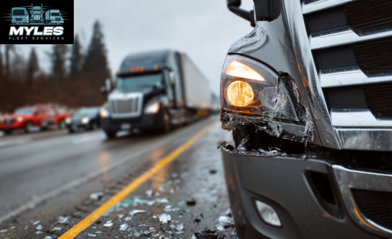 hidden truck collision damage